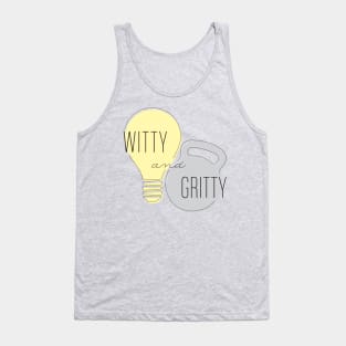 Witty & Gritty Podcast Square Logo Tank Top